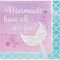 192/Case Bulk Iridescent Mermaid All The Fun Luncheon Napkins